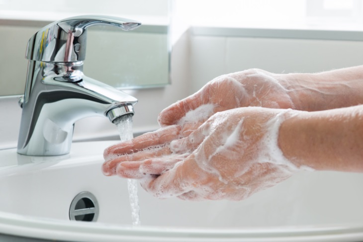 Pulizia e igiene delle mani, infografica Ministero della Salute